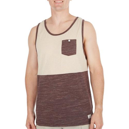 Astrneme Mens Chest Pocket Muscle Tank Top