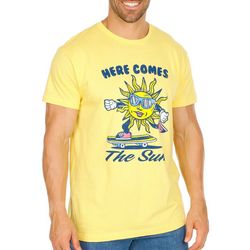 Mens Skate Sun Short Sleeve T-Shirt