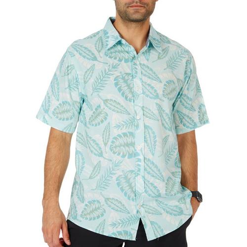 Ocean Current Mens Print Short Sleeve Shirt