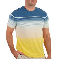 Ocean Current Mens Peter Gradient Stripe T-Shirt