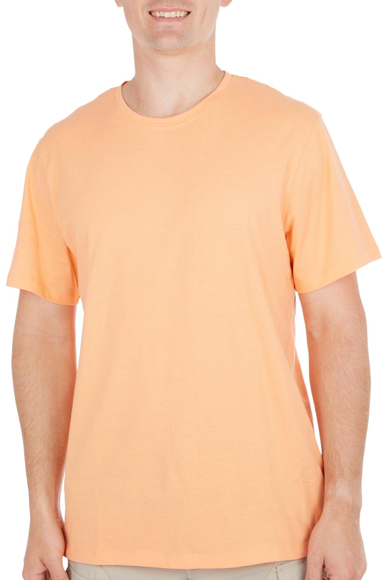 DVISION Mens Solid Short Sleeve T-Shirt