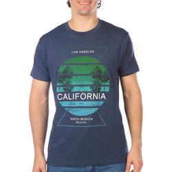 Mens California Palm Short Sleeve T-Shirt