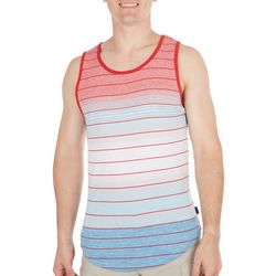 Ocean Current Mens Striped Muscle Tank Top