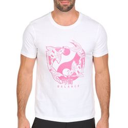 BROOKLYN CLOTH Mens KOI Fish Balance Short Sleeve T-Shirt