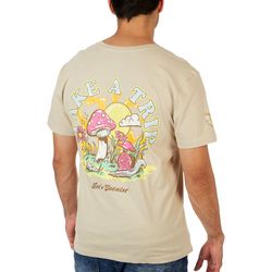 BROOKLYN CLOTH Mens Mushroom Short Sleeve T-Shirt
