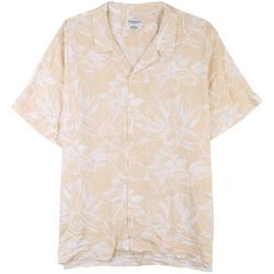 Mens Floral Print Short Sleeve Shirt
