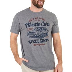 TeeLuv Mens Muscle Car Graphic T-Shirt