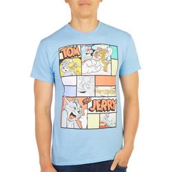 Tom & Jerry Mens Graphic Short Sleeve T-Shirt