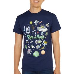 Rick and Morty Mens Graphic Short Sleeve T-Shirt