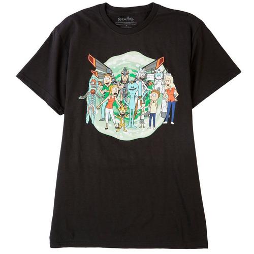 Freeze Mens Rick & Morty Graphic T-Shirt
