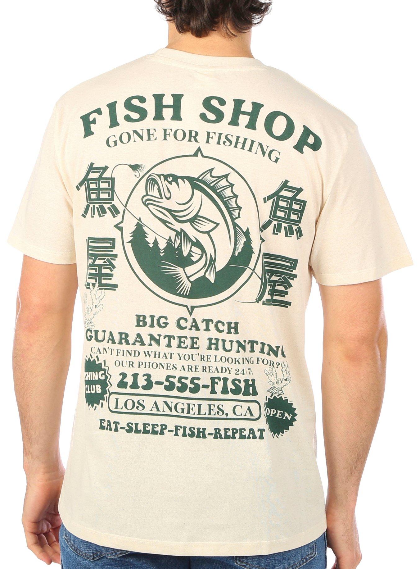 Mens Fish Shop Short Sleeve T-Shirt