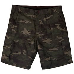 Burnside Mens Cargo Camo Shorts