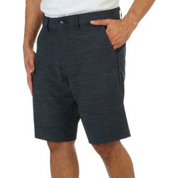 Burnside Mens Solid Fade Resistant Hybrid Hystakes Shorts