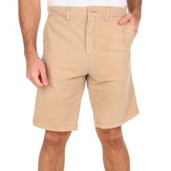 Burnside Mens Hybrid Solid Stretch Shorts