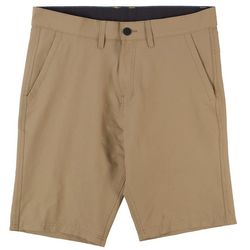 Burnside Mens Solid Lightweight Hybrid Shorts