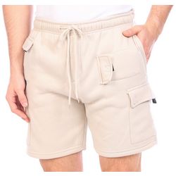 BROOKLYN CLOTH Mens 7 In. Solid Cargo Fleece Shorts