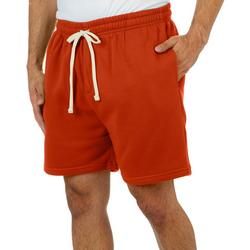 Mens 5 in. Solid Core Fleece Shorts
