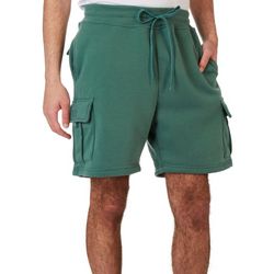 IMAGE Mens 7 Fleece Cargo Shorts