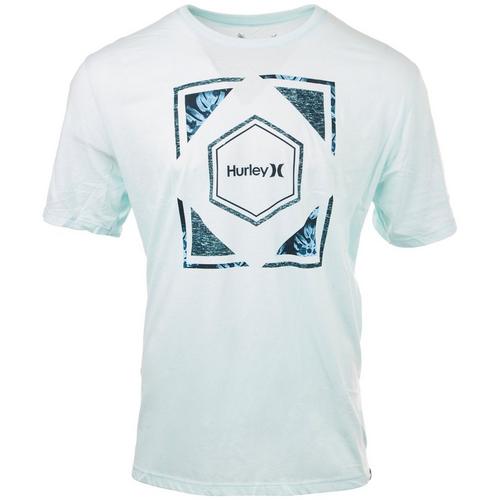 Hurley Mens Split Liner Short Sleeve T-Shirt