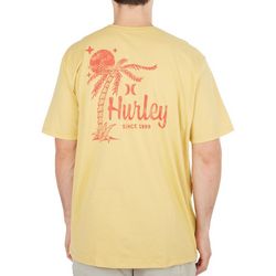 Hurley Mens Tropic Nights Short Sleeve T-Shirt