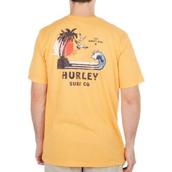 Hurley Mens Island Party Short Sleeve T-Shirt