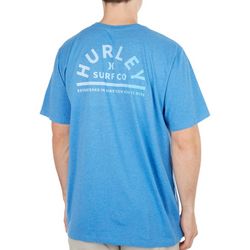 Hurley Mens Half Moon Logo Short Sleeve T-Shirt
