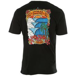 Hurley Mens Tropical Waves Sleeve T-Shirt