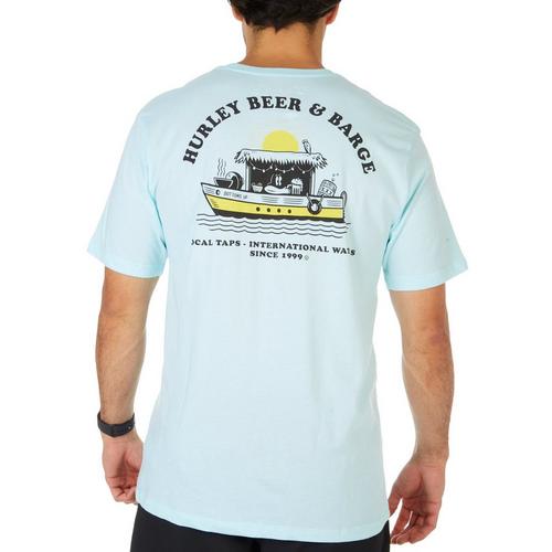 Hurley Mens Everyday Washed Beer & Barge T-Shirt