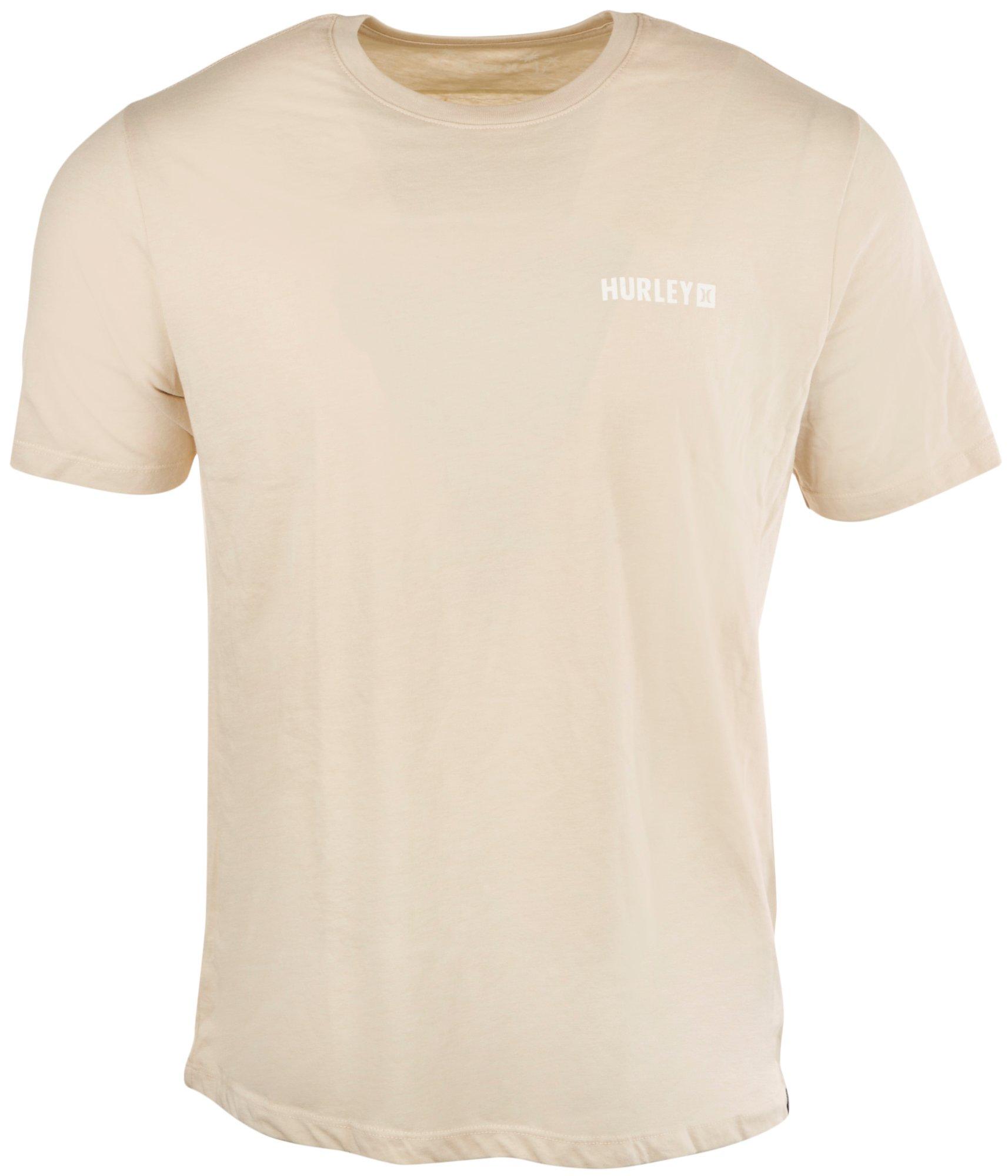 Hurley Mens Everyday Graphic Short Sleeve T-Shirt