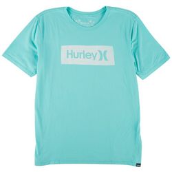 Hurley Mens One & Only Boxed Textured Short Sleeve T-Shirt