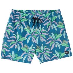 Hurley Mens 17 in. Cannonball Volley Print Swim Shorts