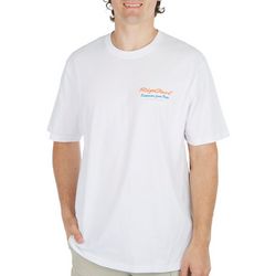 Rip Curl Mens Solid Postcard From Pipe Short Sleeve T-Shirt