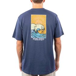 Rip Curl Mens Fusion Wave Solid T-Shirt