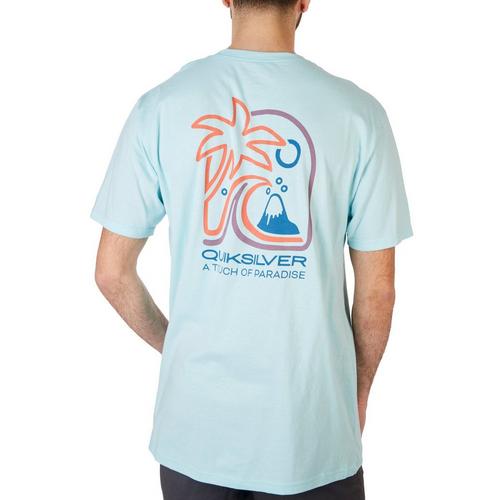 Quiksilver Mens Pacific Theme Short Sleeve T-Shirt