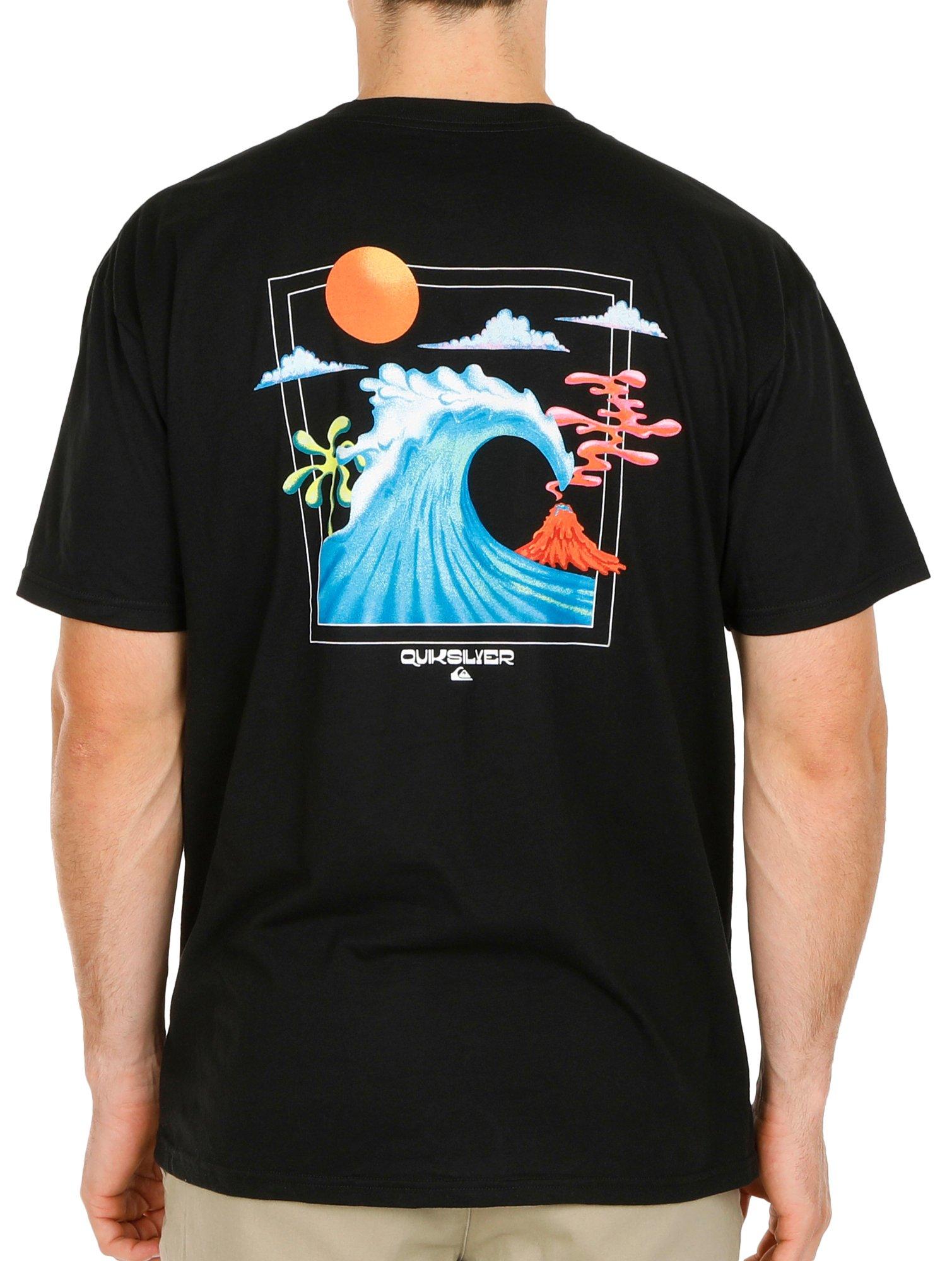 Quiksilver Mens Ocean Bed Short Sleeve T-Shirt