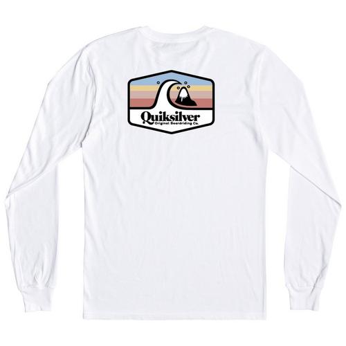 Quicksilver Mens Town Hall Long Sleeve T-Shirt