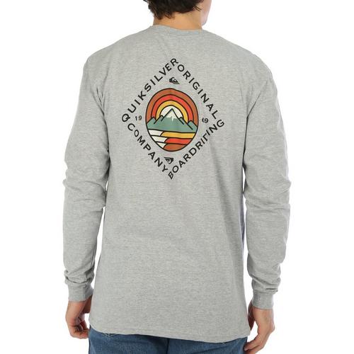 Quiksilver Mens Surf Graphic Athletic Long Sleeve T-Shirt