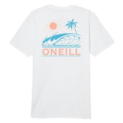 O'Neill Mens Pitch Short Sleeve Graphic T-Shirt
