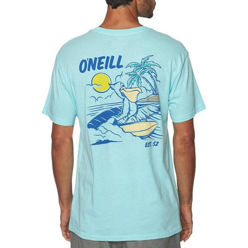 O'Neill Mens Pelican Surfing Graphic T-Shirt
