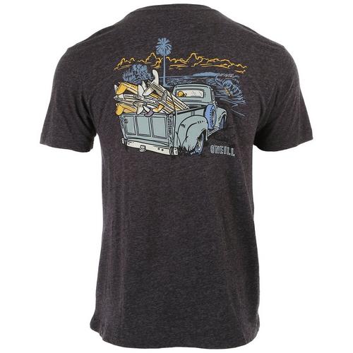 Mens Peak Truck Short Sleeve T-Shirt