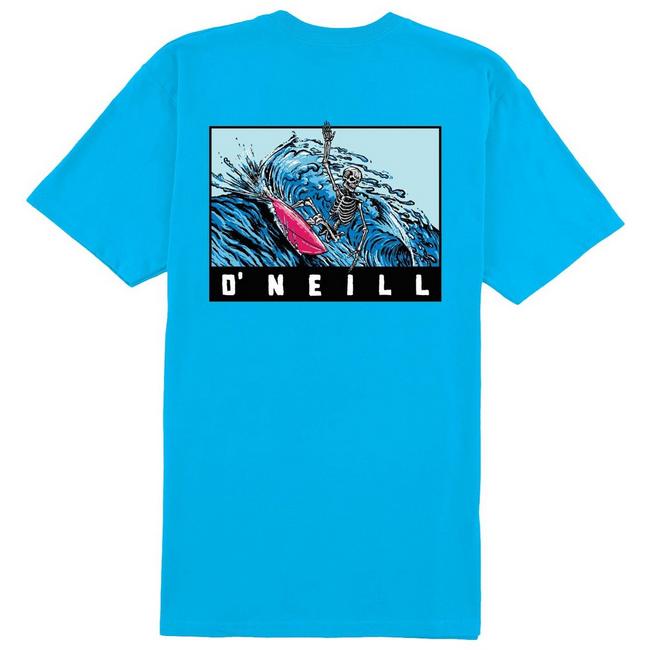 ONEILL Mens Standard Fit Front and Back Graphic Short Sleeve Tee