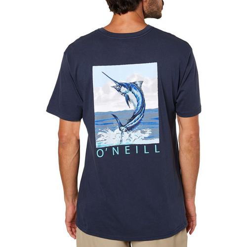 O'Neill Mens Grand Catch Short Sleeve Graphic T-Shirt