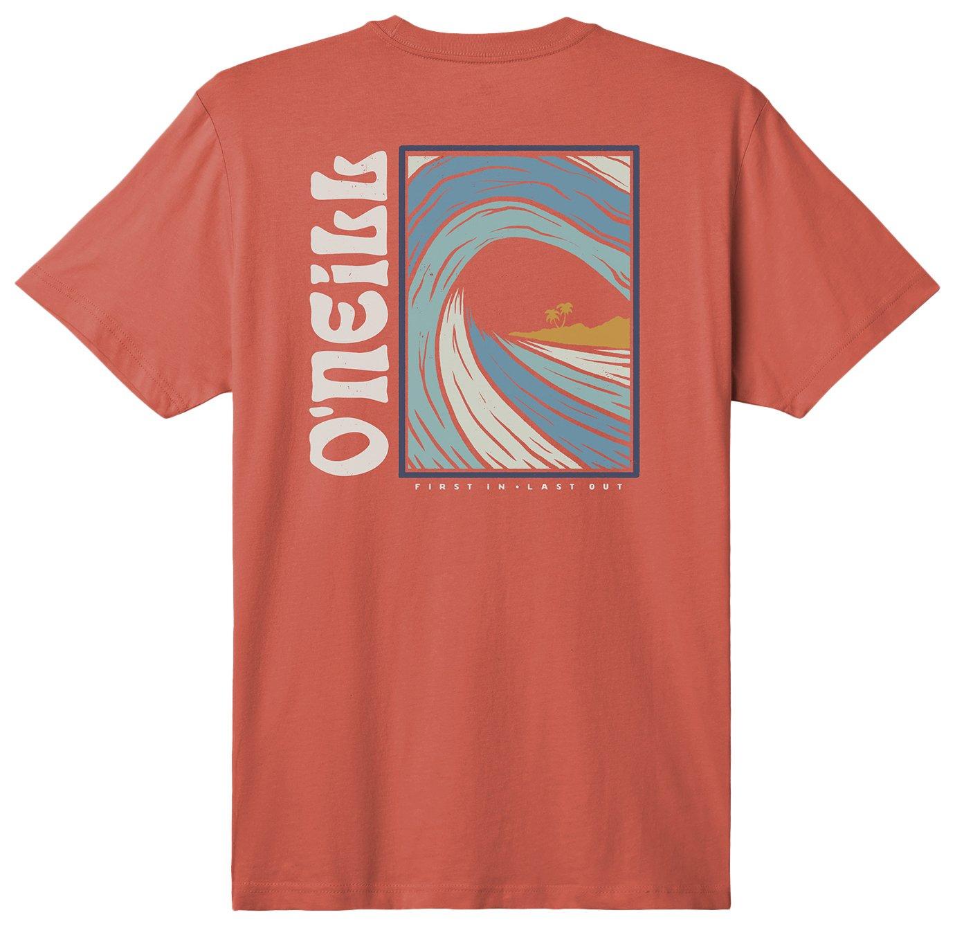 O'Neill Mens Side Wave Short Sleeve T-Shirt