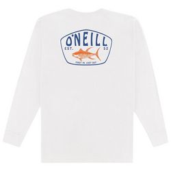 O'Neill Mens Last Cast Graphic Long Sleeve T-Shirt