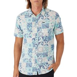 O'Nell Mens Oasis Eco Short Sleeve Button-Down Shirt
