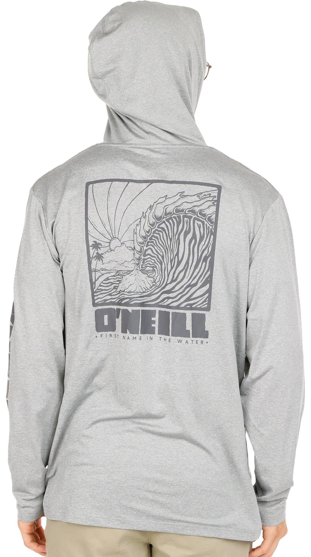O'Neill Mens Heather Traveler UPF Long Sleeve Hoodie
