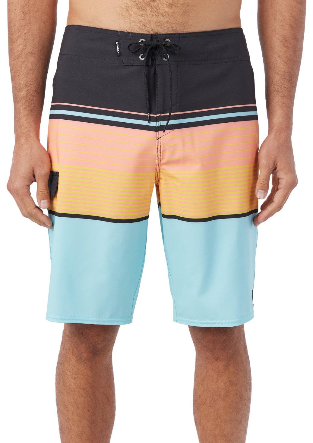 Mens Lennox Stripe Boardshorts