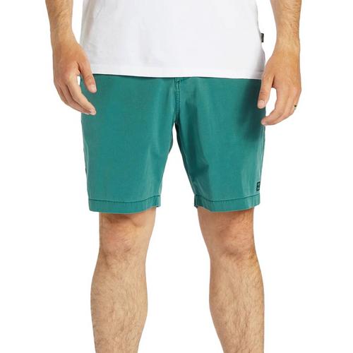 Billabong Mens Crossfire Wave Washed 18in. Hybrid Sub