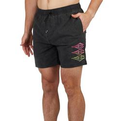 Mens 6in Riot Laidback Wave Washed Boardshorts