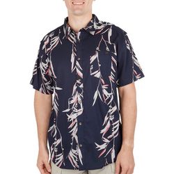 Billabong Mens Tropical Short Sleeve Button-Up Shirt